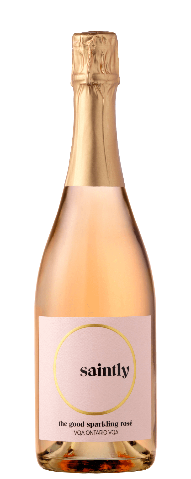 an image of Saintly The Good Sparkling Rosé VQA